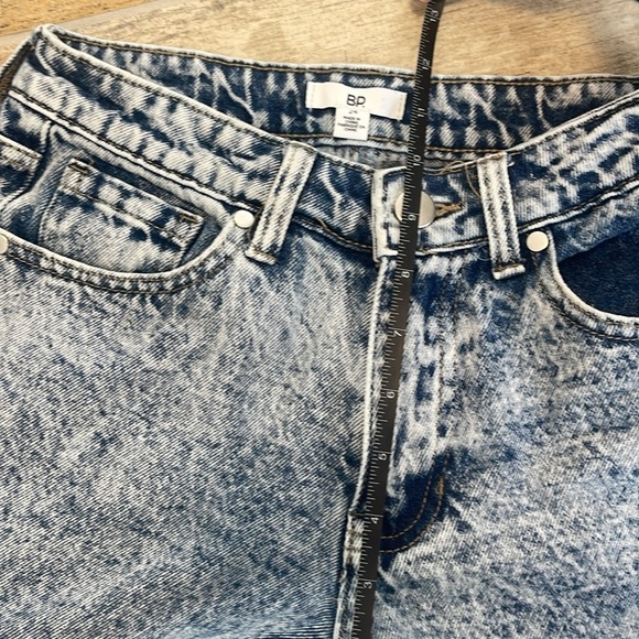 BP. Womens Acid Wash High Rise Straight Leg Jeans Size 24 - Picture 8 of 10